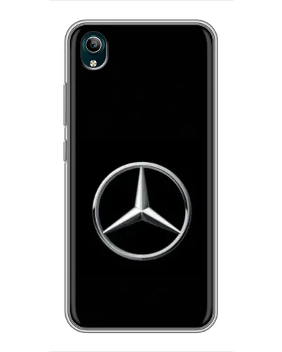 Чехол для Vivo Y1s с картинкой «Mercedes классический лого»
