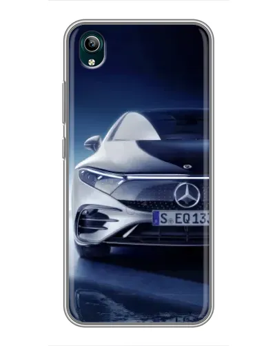Чехол для Vivo Y1s с картинкой «Mercedes EQ — будущее»