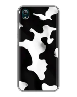 Чехол для Vivo Y1s с картинкой «Черно-белое пятно»