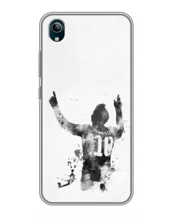 Чохол для Vivo Y1s з картинкою «Чорно-білий силует Мессі» Чохол для Vivo Y1s з картинкою «Чорно-білий силует Мессі»