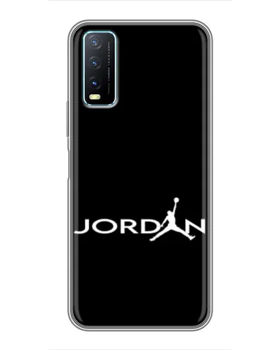 Чехол для Vivo Y20 с картинкой «Jordan White Logo» Чехол для Vivo Y20 с картинкой «Jordan White Logo»