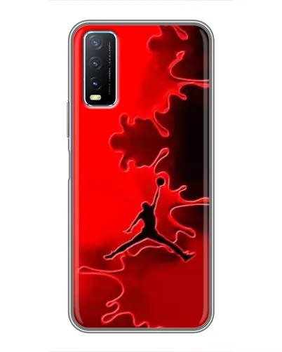 Чехол для Vivo Y20 с картинкой «Jordan Red Smoke» Чехол для Vivo Y20 с картинкой «Jordan Red Smoke»