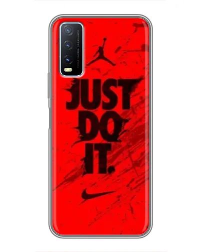 Чехол для Vivo Y20 с картинкой «Nike Just Do It» Чехол для Vivo Y20 с картинкой «Nike Just Do It»