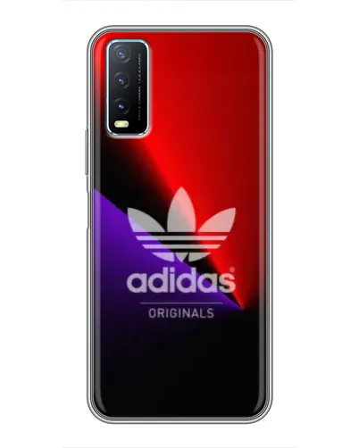 Чехол для Vivo Y20 с картинкой «Adidas Red Neon» Чехол для Vivo Y20 с картинкой «Adidas Red Neon»