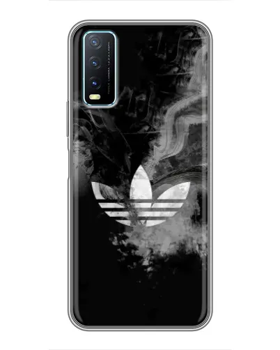 Чехол для Vivo Y20 с картинкой «Абстрактный дым Adidas» Чехол для Vivo Y20 с картинкой «Абстрактный дым Adidas»