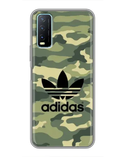 Чехол для Vivo Y20 с картинкой «Милитари стиль Adidas» Чехол для Vivo Y20 с картинкой «Милитари стиль Adidas»