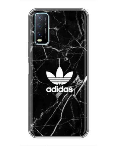 Чехол для Vivo Y20 с картинкой «Белый мрамор Adidas» Чехол для Vivo Y20 с картинкой «Белый мрамор Adidas»
