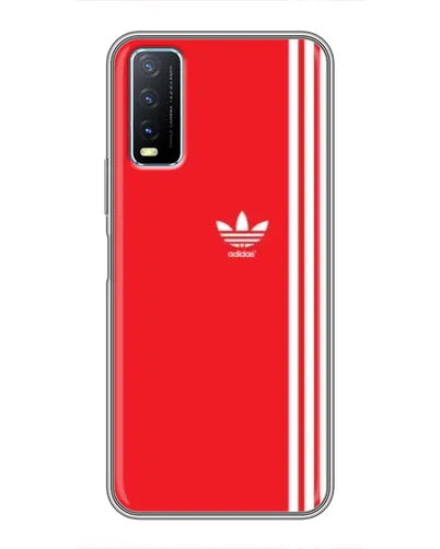 Чехол для Vivo Y20 с картинкой «Красный минимализм Adidas» Чехол для Vivo Y20 с картинкой «Красный минимализм Adidas»