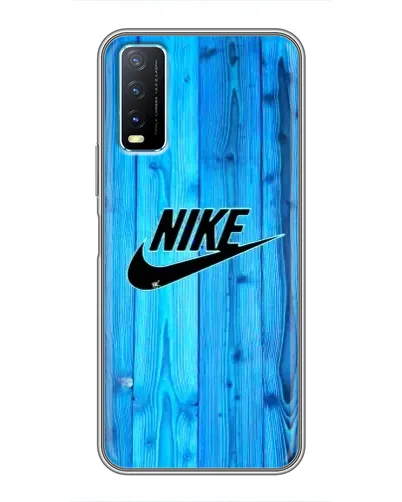 Чехол для Vivo Y20 с картинкой «Голубое дерево Nike»