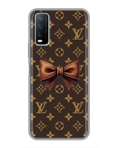 Чехол для Vivo Y20 с картинкой «LV с бантом» Чехол для Vivo Y20 с картинкой «LV с бантом»