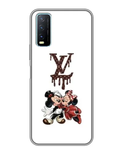 Чехол для Vivo Y20 с картинкой «LV и Микки Маус» Чехол для Vivo Y20 с картинкой «LV и Микки Маус»