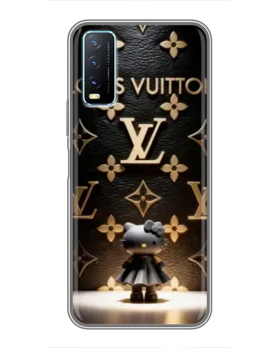 Чехол для Vivo Y20 с картинкой «Монограмма с фигурой» Чехол для Vivo Y20 с картинкой «Монограмма с фигурой»