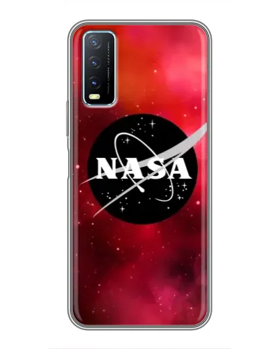 Чехол для Vivo Y20 с картинкой «NASA — красная туманность» Чехол для Vivo Y20 с картинкой «NASA — красная туманность»
