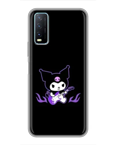 Чехол для Vivo Y20 с картинкой «Электрическая Kuromi» Чехол для Vivo Y20 с картинкой «Электрическая Kuromi»