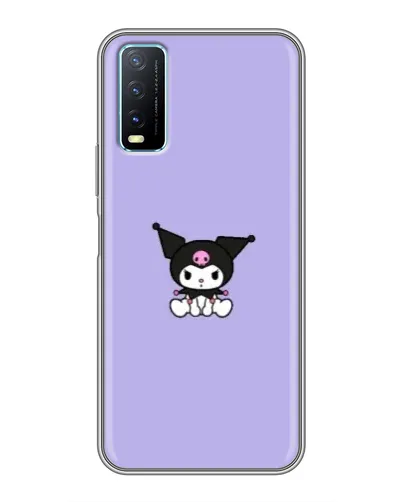 Чехол для Vivo Y20 с картинкой «Kuromi — фиолетовый минимализм» Чехол для Vivo Y20 с картинкой «Kuromi — фиолетовый минимализм»