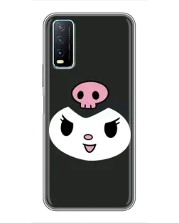 Чехол для Vivo Y20 с картинкой «Большая мордочка Куроми»