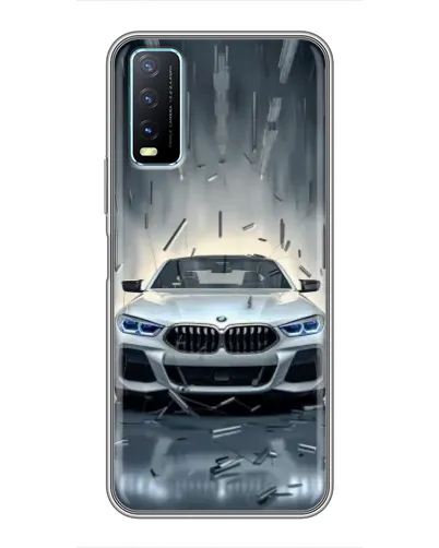 Чехол для Vivo Y20 с картинкой «BMW в свете фар» Чехол для Vivo Y20 с картинкой «BMW в свете фар»