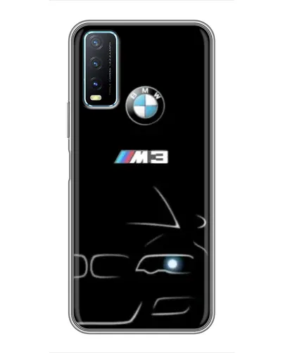 Чехол для Vivo Y20 с картинкой «Минималистичный принт BMW M3» Чехол для Vivo Y20 с картинкой «Минималистичный принт BMW M3»