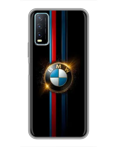 Чехол для Vivo Y20 с картинкой «BMW M-Power неон» Чехол для Vivo Y20 с картинкой «BMW M-Power неон»