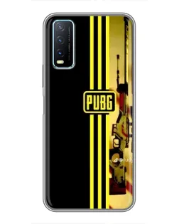 Чохол для Vivo Y20 з картинкою «PUBG — камуфляжний шолом»