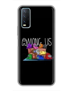 Чохол для Vivo Y20 з картинкою «Логотип Among Us» Чохол для Vivo Y20 з картинкою «Логотип Among Us»