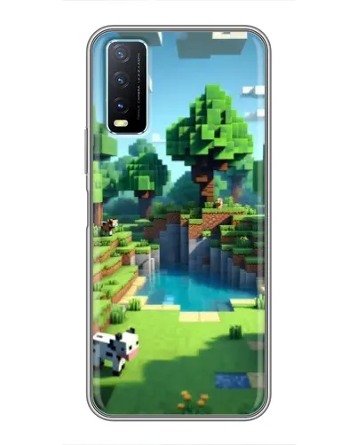 Чехол для Vivo Y20 с картинкой «Minecraft летний день» Чехол для Vivo Y20 с картинкой «Minecraft летний день»