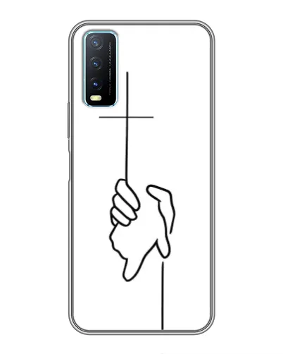 Чехол для Vivo Y20 с картинкой «Рука держит» Чехол для Vivo Y20 с картинкой «Рука держит»