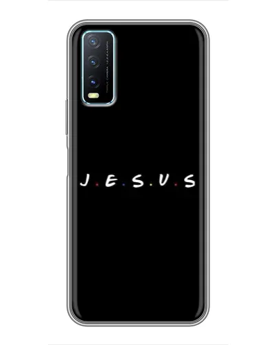 Чехол для Vivo Y20 с картинкой «Точки веры J.E.S.U.S.» Чехол для Vivo Y20 с картинкой «Точки веры J.E.S.U.S.»