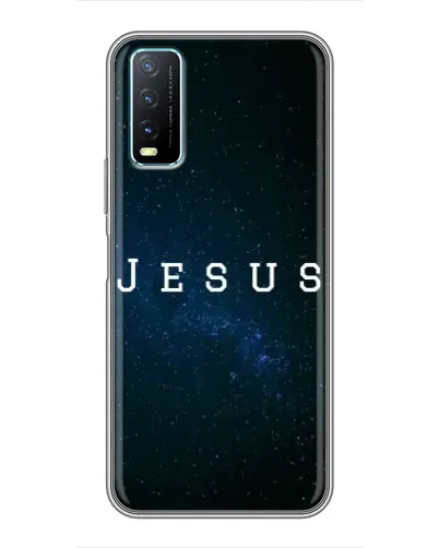 Чехол для Vivo Y20 с картинкой «Звездное небо Jesus» Чехол для Vivo Y20 с картинкой «Звездное небо Jesus»