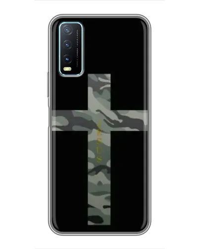 Чехол для Vivo Y20 с картинкой «Милитари Крест» Чехол для Vivo Y20 с картинкой «Милитари Крест»