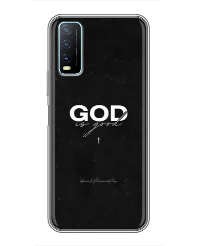 Чехол для Vivo Y20 с картинкой «GOD — Бог над всем» Чехол для Vivo Y20 с картинкой «GOD — Бог над всем»