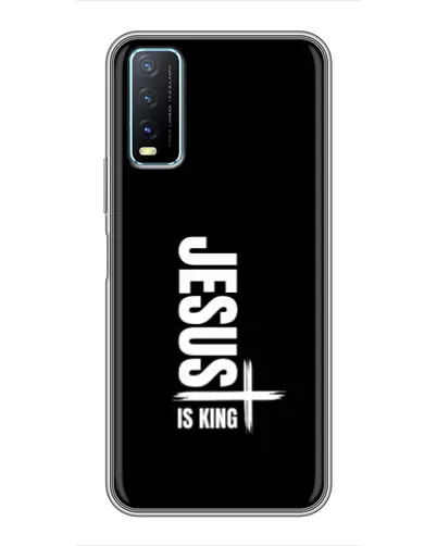 Чехол для Vivo Y20 с картинкой «Вертикаль веры Jesus» Чехол для Vivo Y20 с картинкой «Вертикаль веры Jesus»
