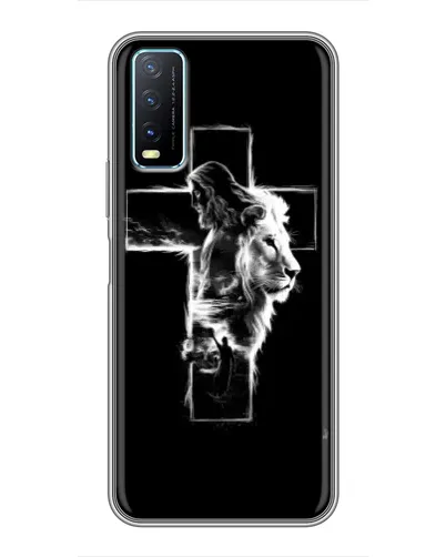 Чехол для Vivo Y20 с картинкой «Сияющий крест Jesus» Чехол для Vivo Y20 с картинкой «Сияющий крест Jesus»