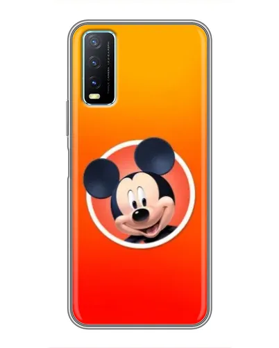 Чехол для Vivo Y20 с картинкой «Mickey в круге»
