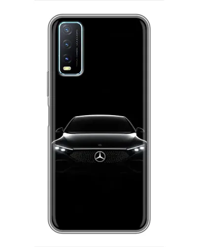 Чехол для Vivo Y20 с картинкой «Mercedes Vision — концепт»