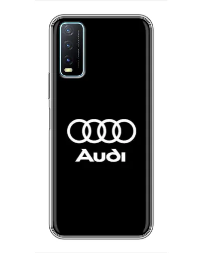 Чехол для Vivo Y20 с картинкой «Классическое лого Audi» Чехол для Vivo Y20 с картинкой «Классическое лого Audi»