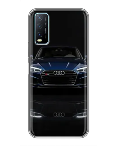 Чехол для Vivo Y20 с картинкой «Audi — ночное отражение» Чехол для Vivo Y20 с картинкой «Audi — ночное отражение»