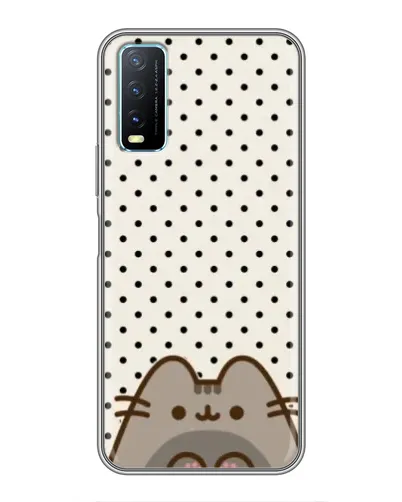 Чехол для Vivo Y20 с картинкой «Пушин в горошек» Чехол для Vivo Y20 с картинкой «Пушин в горошек»