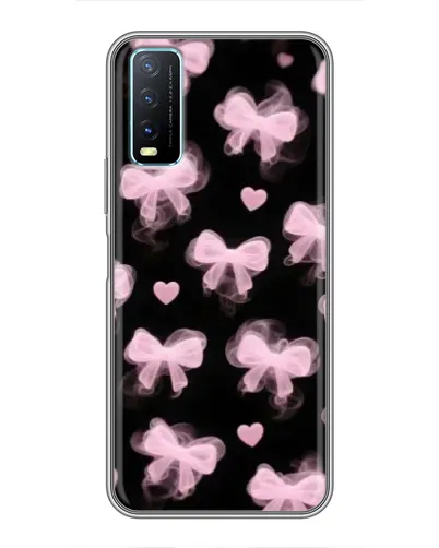 Чехол для Vivo Y20 с картинкой «Геометрия банта»