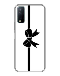 Чехол для Vivo Y20 с картинкой «Вертикальный бант»
