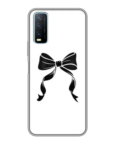 Чехол для Vivo Y20 с картинкой «Классический бант»
