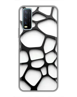 Чохол для Vivo Y20 з картинкою «Біла об'ємна сітка» Чохол для Vivo Y20 з картинкою «Біла об'ємна сітка»