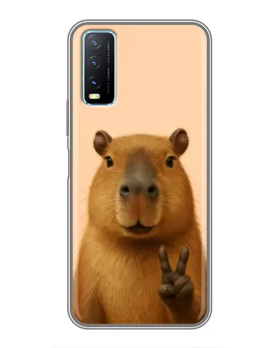 Чохол для Vivo Y20 з картинкою «Капібара вікторія» Чохол для Vivo Y20 з картинкою «Капібара вікторія»