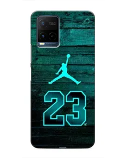 Чохол для Vivo Y21 / Y21s з картинкою «Jordan Cyan 23»