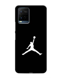 Чохол для Vivo Y21 / Y21s з картинкою «Jordan Silhouette»
