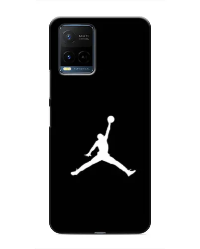 Чохол для Vivo Y21 / Y21s з картинкою «Jordan Silhouette» Чохол для Vivo Y21 / Y21s з картинкою «Jordan Silhouette»