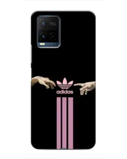 Чехол для Vivo Y21 / Y21s с картинкой «Adidas Hands»