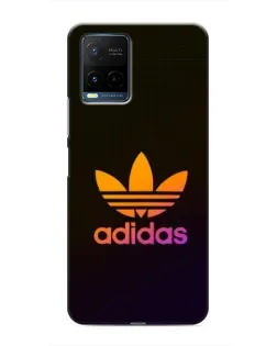 Чехол для Vivo Y21 / Y21s с картинкой «Градиент Adidas»