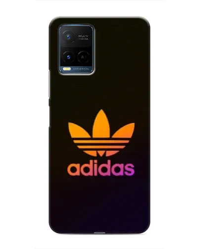 Чехол для Vivo Y21 / Y21s с картинкой «Градиент Adidas»