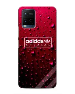 Чехол для Vivo Y21 / Y21s с картинкой «Adidas Gold Marble»